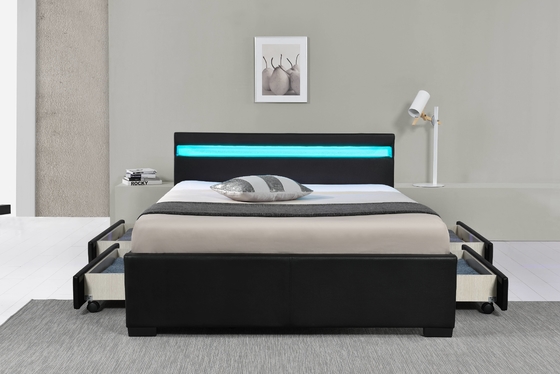 LED 포장 침대 LED 조명으로 잠을 잘 수 있도록 도와줍니다
